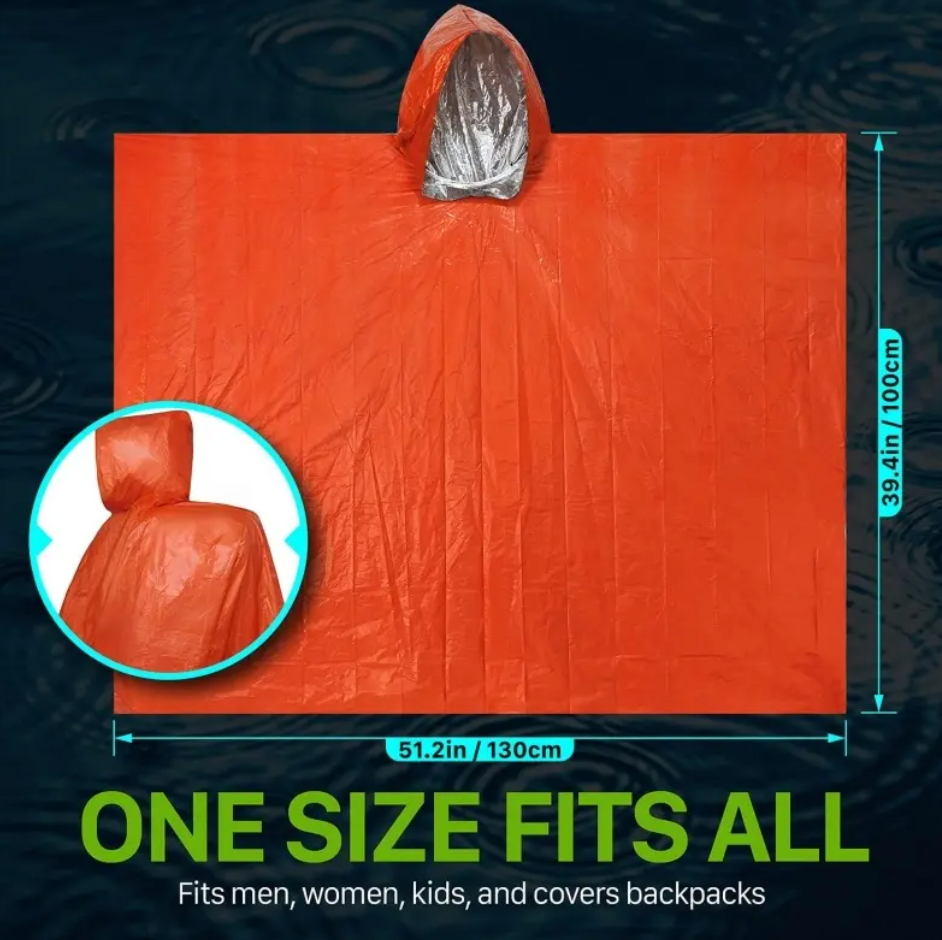 Storm Guardian Emergency Weather Poncho